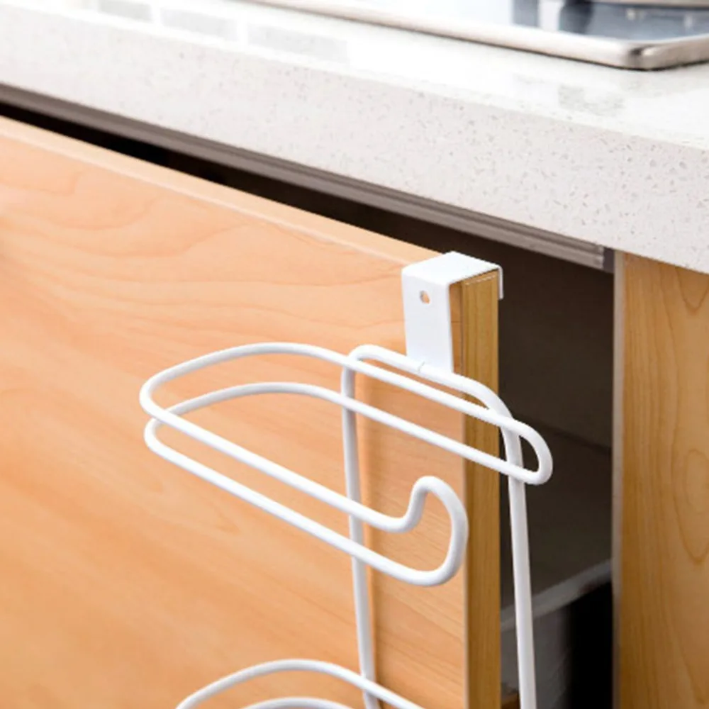 Держатель для туалетного сиденья ванной комнаты подвесной органайзер 2-слойная