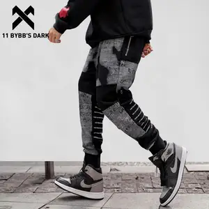 Штаны-шаровары 11 BYBB'S DARK, Хлопковые Штаны для бега, осенне-зимние штаны в стиле хип-хоп, модная повседневная Уличная одежда