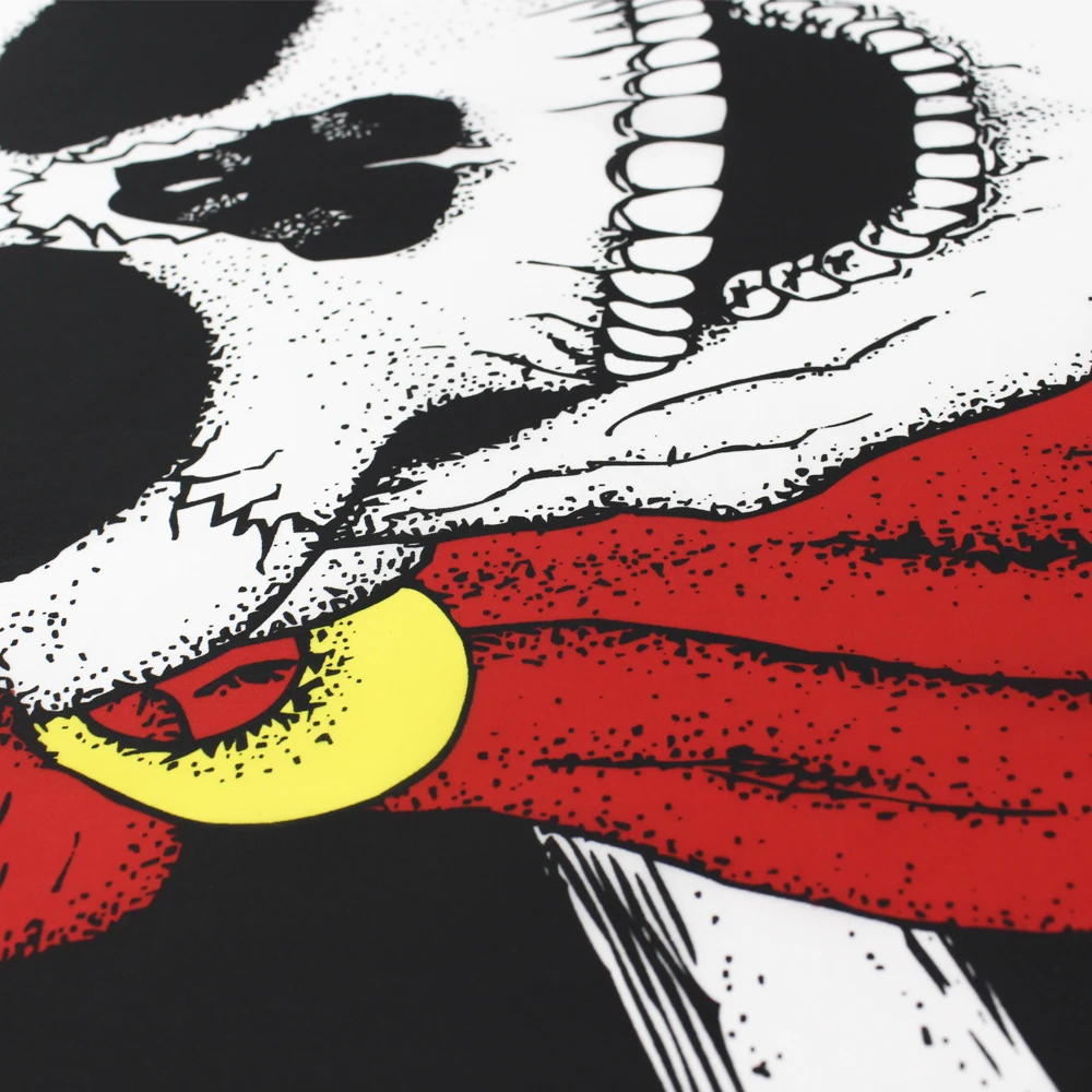 Череп jolly roger 90x150 см с красным шарфом и флагом | Дом сад