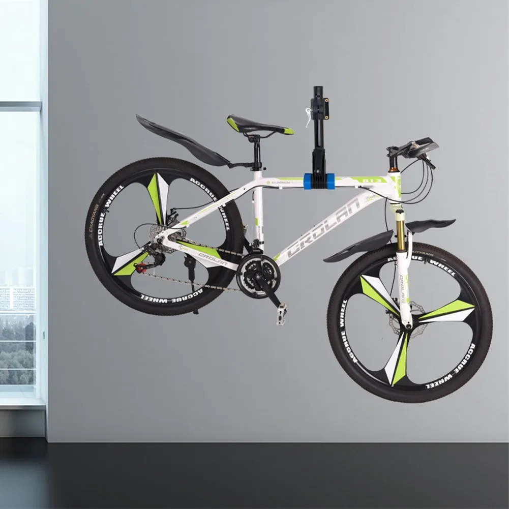 

High-quality Carbon Steel Bicycle Foldable Wall Mount Suitable For Road Bikes Folding Bikes Mountain Bikes And Other Bikes
