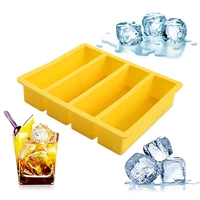 rectangular ice mold silicone ice ball tray ice making supplies ice making tool beer drinks coffee supplies kitchen accessories