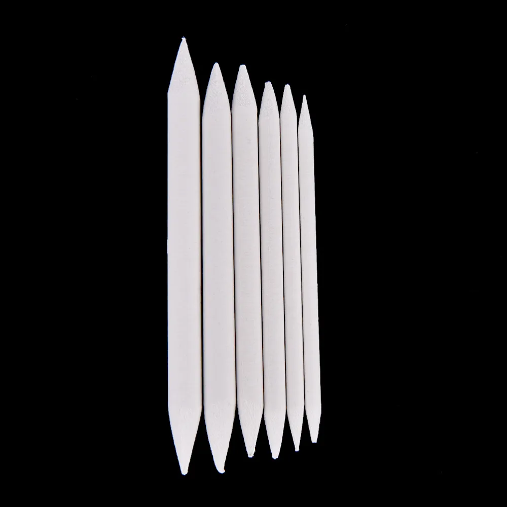 

6pcs Double Head Durable Art Drawing Tool Pastel New Blending Smudge Tortillon Material Escolar Sketching Paper Pencil
