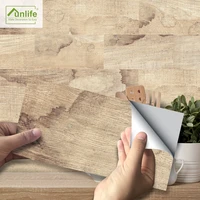 funlife%c2%ae 20x10cm wood grain wall sticker waterproof peel and stick diy pvc floor tile stickers for bathroom kitchen home decor