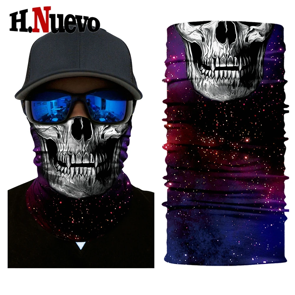 Тактильная Маска Ghost Skull для лыжного мотоцикла Балаклава лица женщин и мужчин