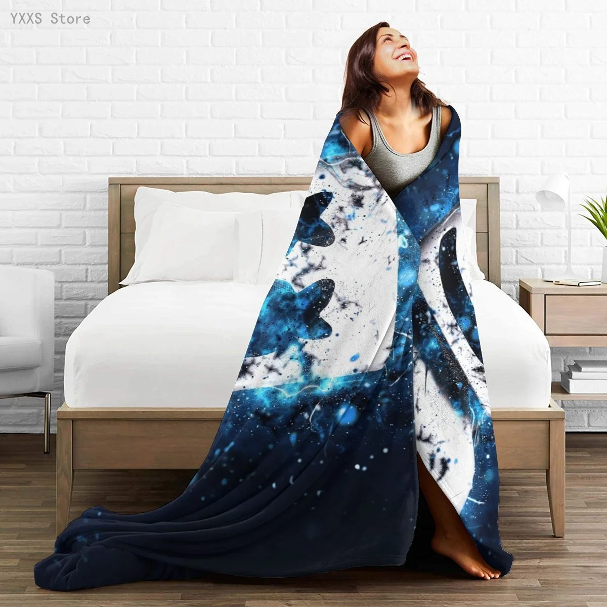 

Anime 3D printed Ultra-Soft Micro Fleece Blanket flannel throw Sherpa bedspread bedding sofa picnic fur soft blanket 300336360