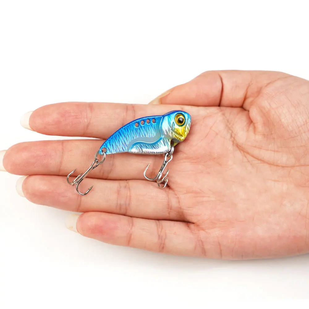 Фото 1 шт., Рыболовная Приманка 7 г/10 г/12 г/14 г/20 г Sinking Vibration Fishing Lures Artificial For Bass Perch Fishing №5