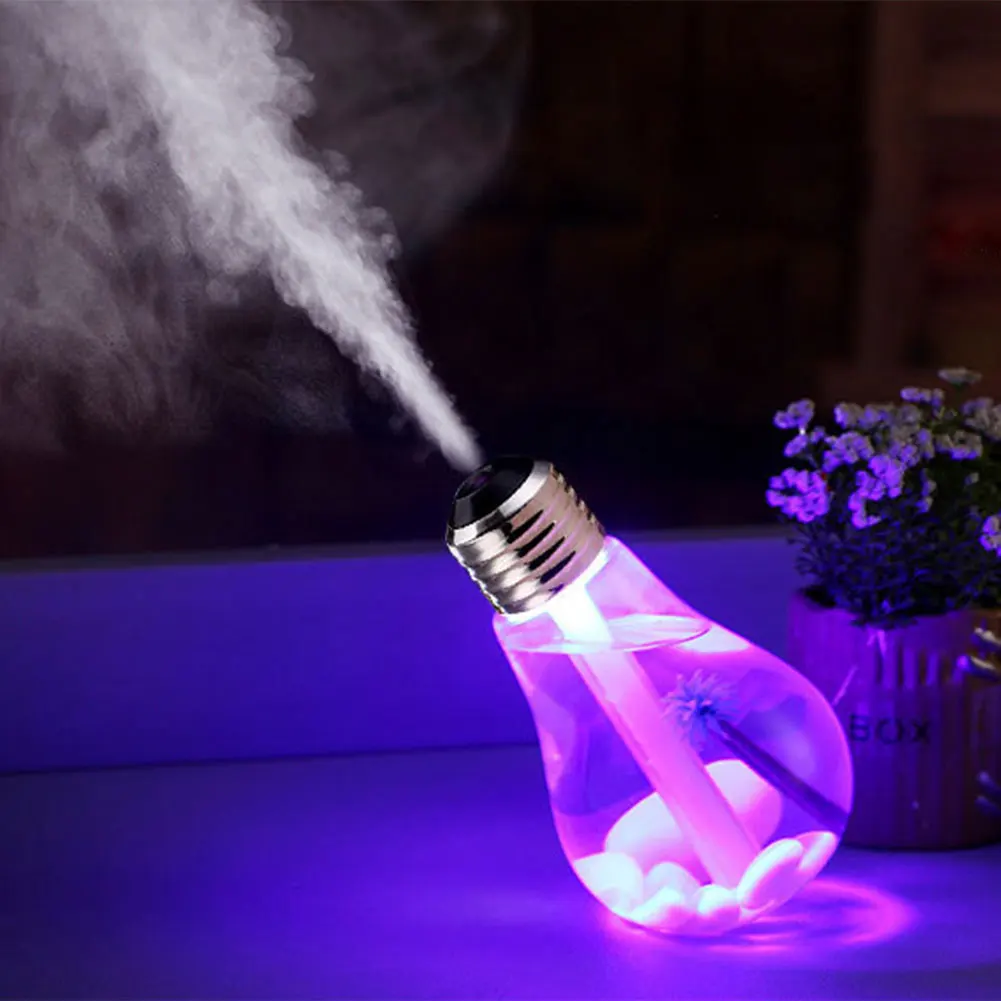 Бутылочная колба USB Ультразвуковой увлажнитель воздуха Арома-диффузор