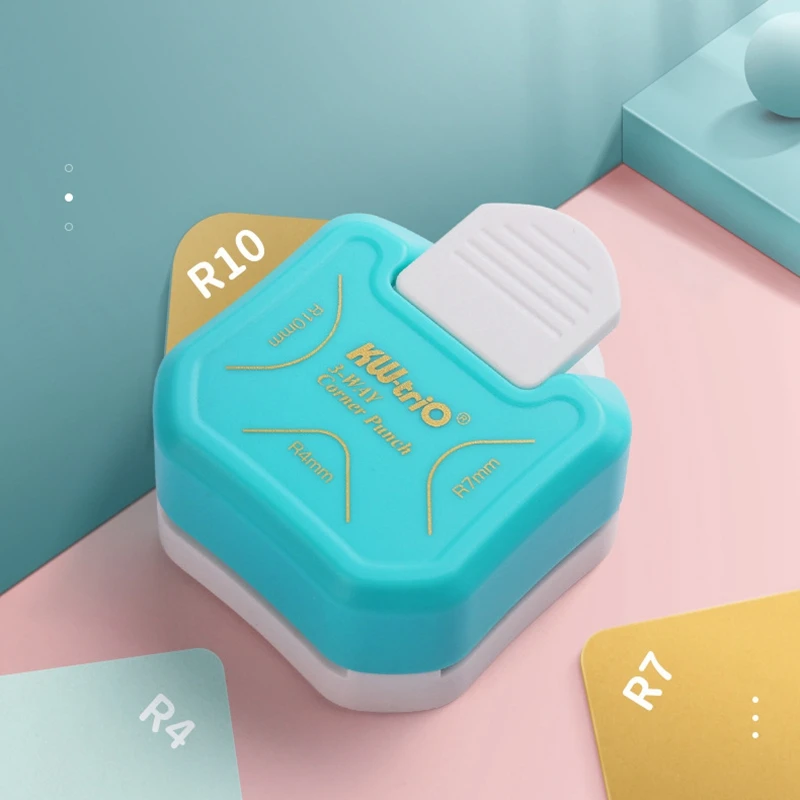 KW-TRIO 4 мм 7 10 угловой грандиозный пробойник дырокол для скрапбукинга поделок