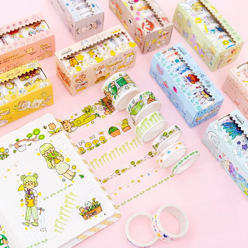 Для повседневной жизни серии набор декоративного скотча Васи Милая декоративная