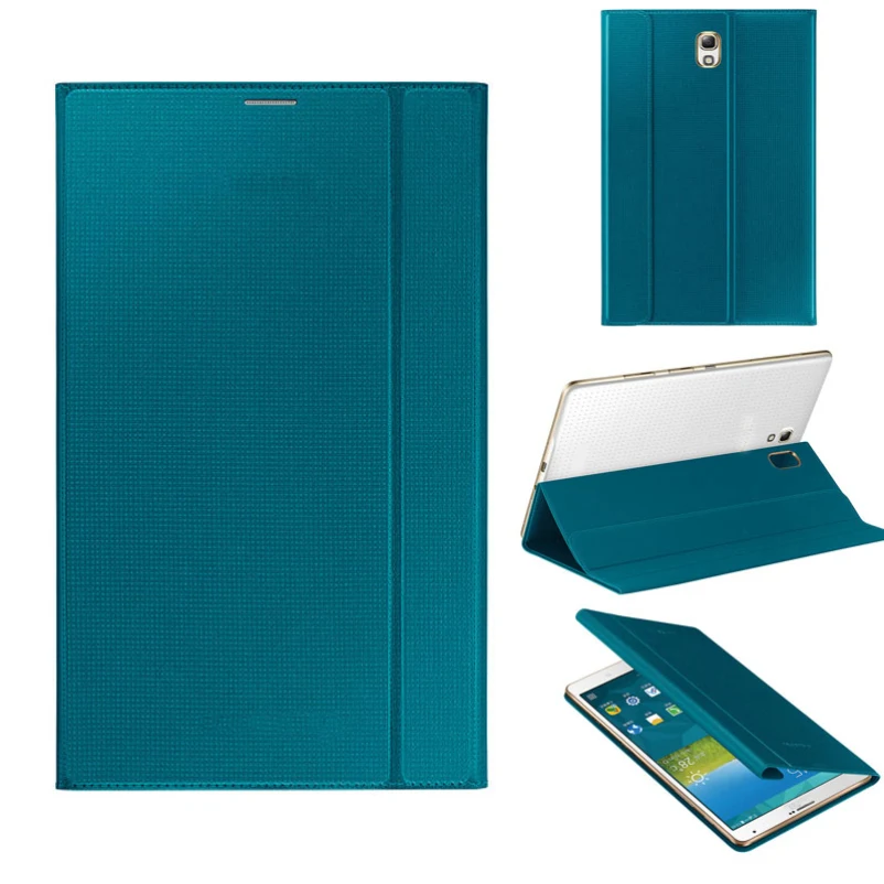 Новинка 2014 роскошный Ультратонкий умный кожаный чехол бумажник для Samsung Galaxy Tab S 8 4