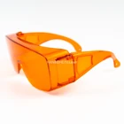 Защитные очки O.D 4 + для лазера 405, 450, 473, 515, 520 нм, сертификация CE, большая оправа 8