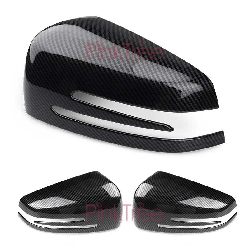 Крышка Зеркала бокового крыла из углеродного волокна для Mercedes GLE Wagon купе W166 2015 2016