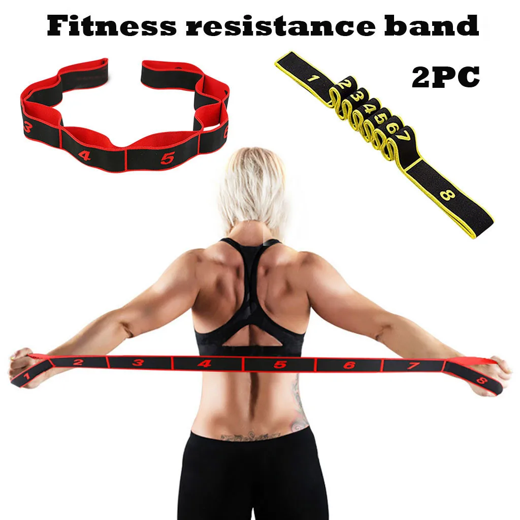 Йога балет ножка дверь гибкость и Растяжка ноги ремень отлично подходит для йоги