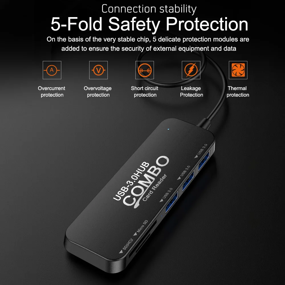 USB Type C концентратор 3 0 устройство для чтения TF SD карт Thunderbolt Dex адаптер MacBook Air Pro