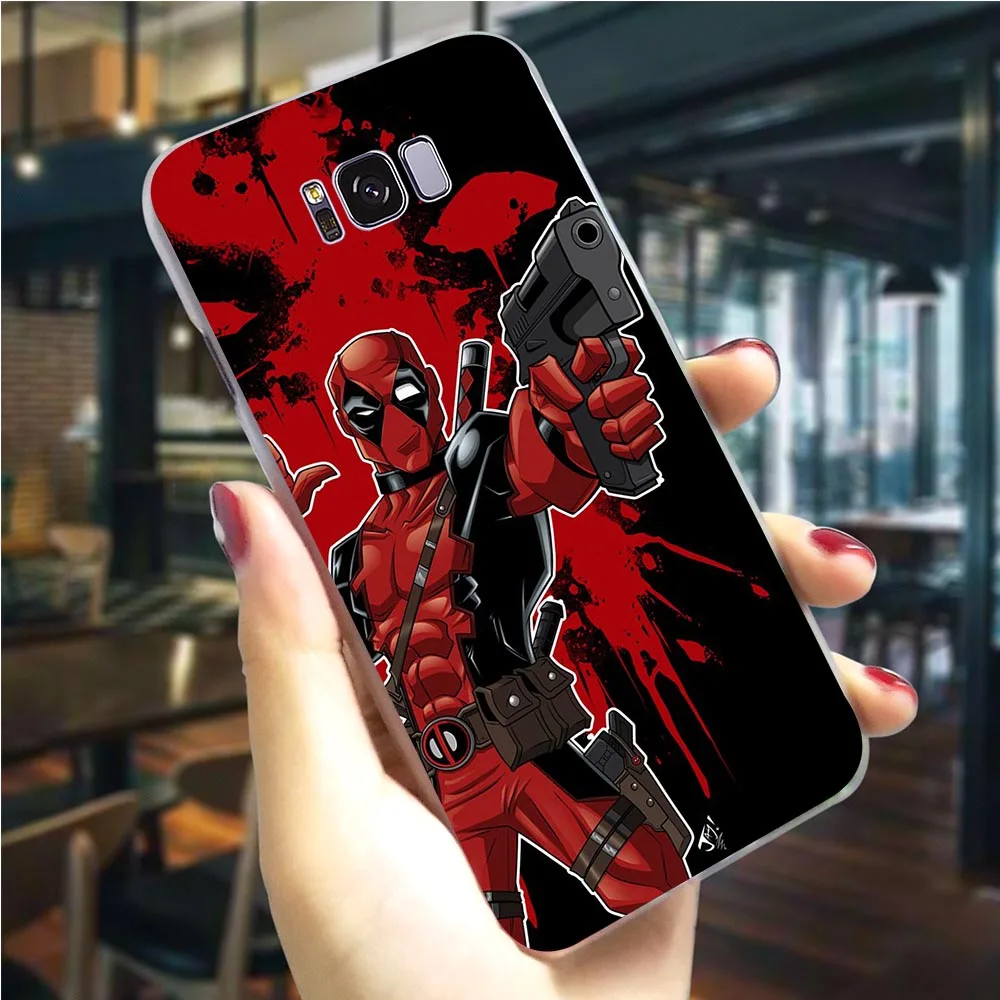 Чехол для телефона Samsung S7 Edge Deadpool Note 8 9 M10/M20/M30 Galaxy S6/S7 S8/S9/S10 Plus S10e|Бамперы| |