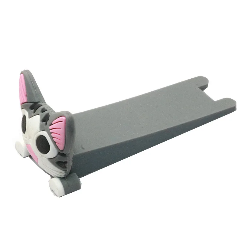 Мультяшная силиконовая дверная пробка клиновидная дверь Catcher блок для дома и