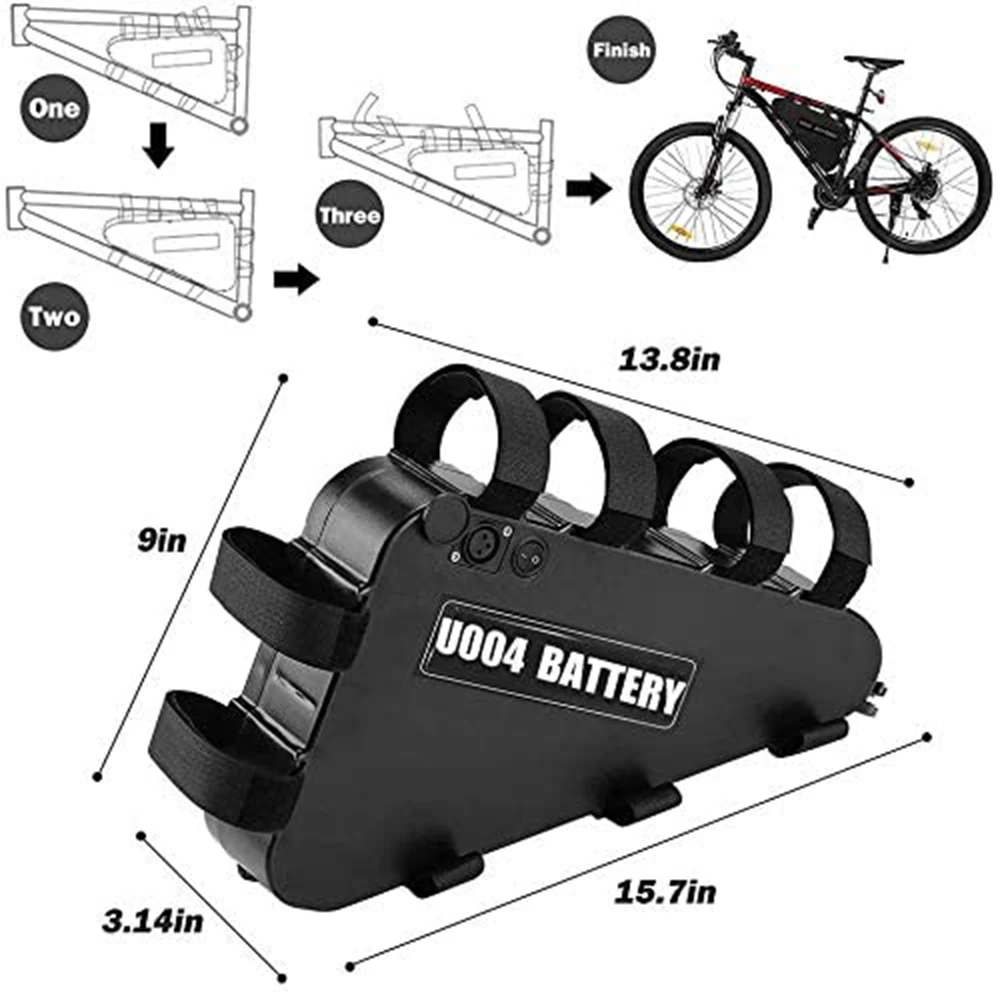 

Ebike Battery Pack 48V 52V 20Ah Unit Pack Power E bike Battery for Electric Bicycle Scoote Bafang Motor 700W 1000W 1500W 1800W