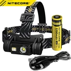 Распродажа NITECORE HC65 налобный фонарь CREE XM-L2 U2 1000 люменов Перезаряжаемые фар Водонепроницаемый Отдых Путешествия 18650 Батарея Бесплатная доставка