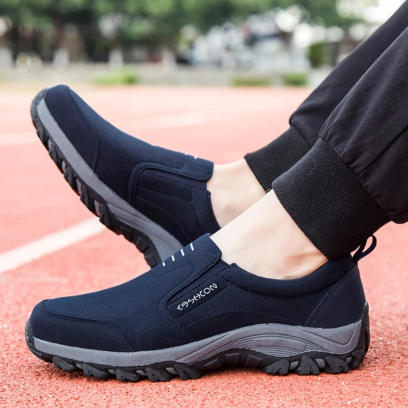 Мужская прогулочная обувь удобные кроссовки для прогулок на осень и зиму мужская