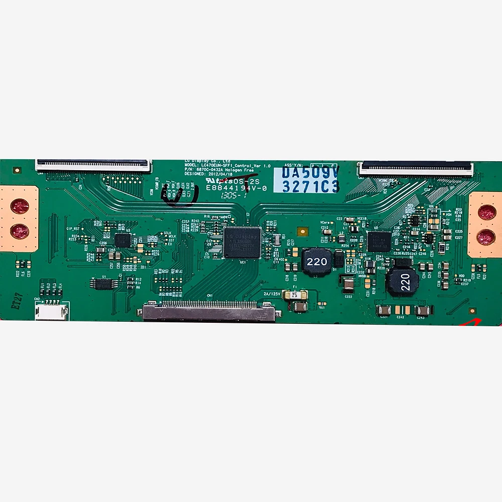 

100% of the test Good test T-CON board for LC470DUE_SFR1_CONTROL_VER 1.0 6870C-0444A 6870C-0444C