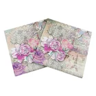 20 шт.пакет салфетки Бумага, узор в виде Розы, салфетка для декупажа Бумага ткани для рождества Свадебный декор вечерние столовых принадлежностей оптовая продажа