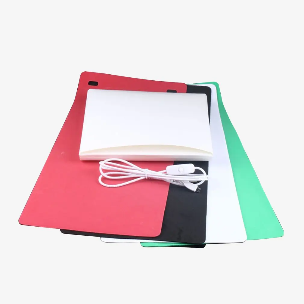 Портативный складной мини светильник 20 см софтбокс для фотостудии светодиодный