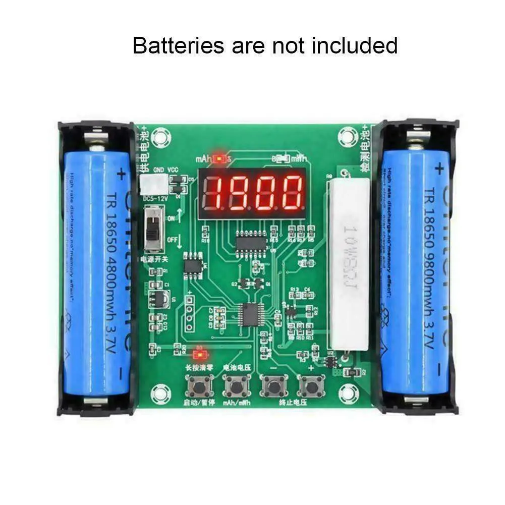 

DC5~12V/1865 Battery Capacity Detector 10W8Ω XH-M240 For 1685 Lithium Energy Discharge Capacity Tester