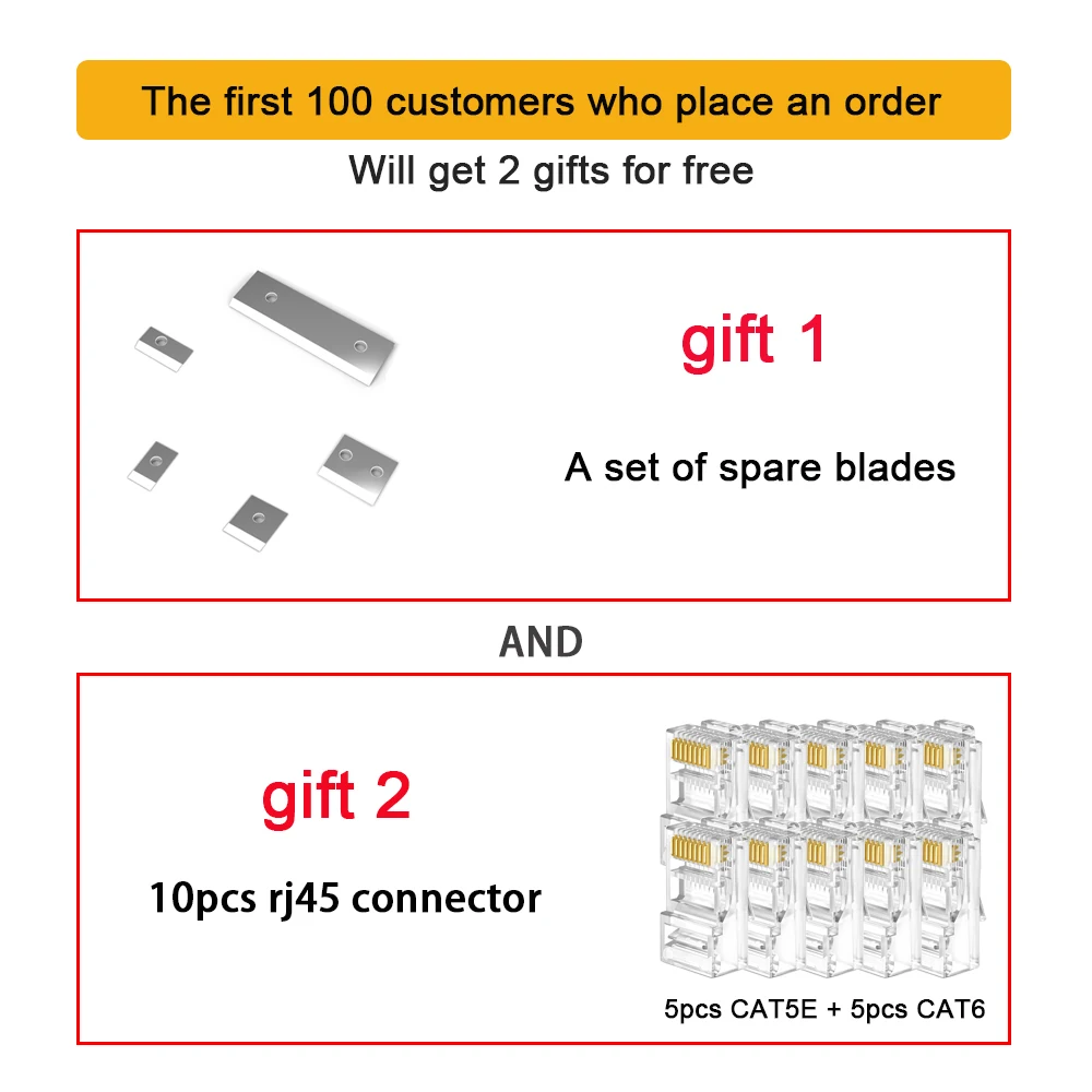 YPAY EZ rj45 кабель щипцы ручные сетевые инструменты плоскогубцы rj12 cat5 cat6 8p 6p rj 45 щипцы для зачистки зажим многофункциональный