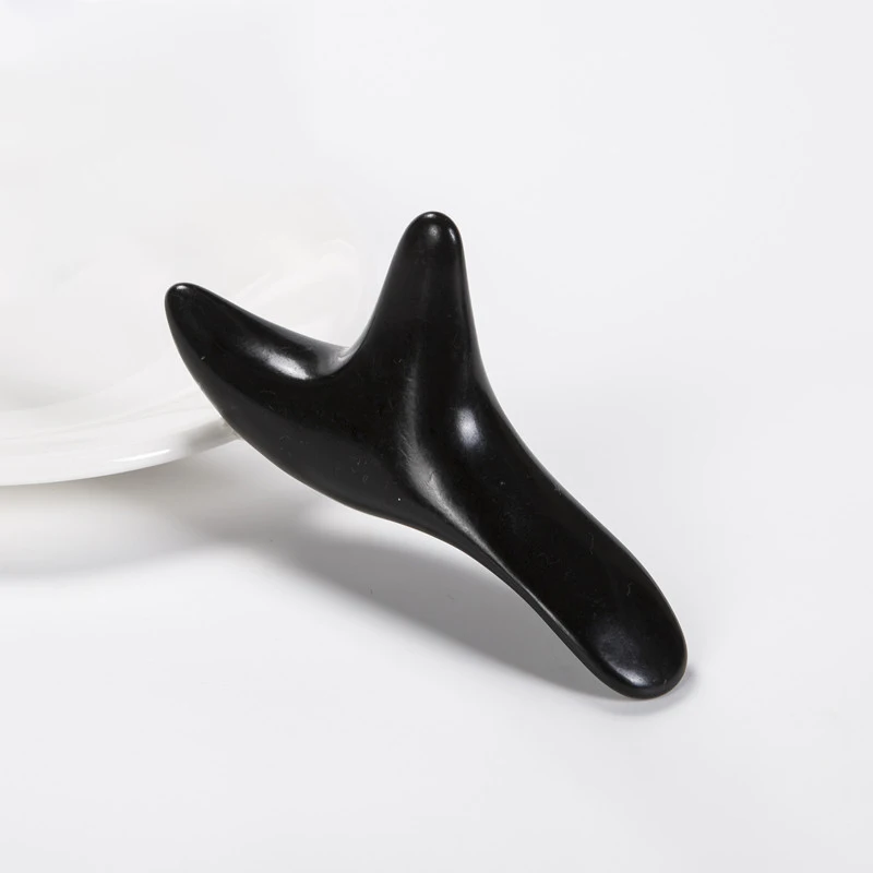 

Amber Resin Foot Feet Care Tool Acupressure Massager Beeswax Triangle Bird-shaped Acupoint Stick Trigeminal Massage Meridian