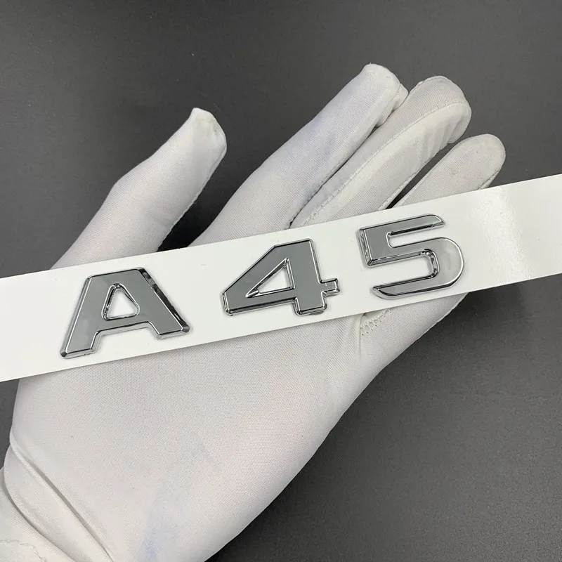 3D пластиковый новый стиль для Mercedes A Grade A160 A180 A200 A220 A250 A260 A35 A45 A43 буквы Эмблема
