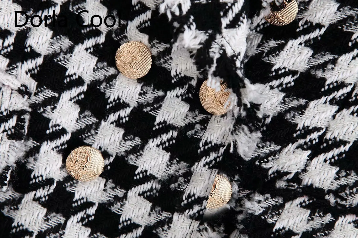 New 2020 Spring Women Plaid Blazers High Street Designer Europe Lady's Office Wear Coats Double Breasted Chic Outerwear Clothing | Женская