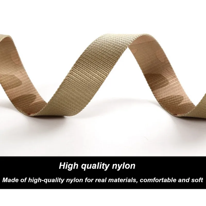 Men Military Tactical Belt Outdoor Canvas Hiking Camping Waist Support Hunting Sports Wearable Adjustable Waistband Belts | Спорт и