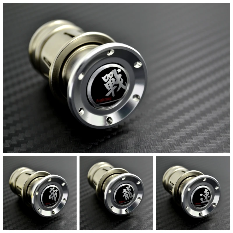 

Silver Aluminum Car Cigarette Lighter For Toyota COROLLA YARIS VIOS MR2 SUPRA LEXUS IS300 Chinese style gift