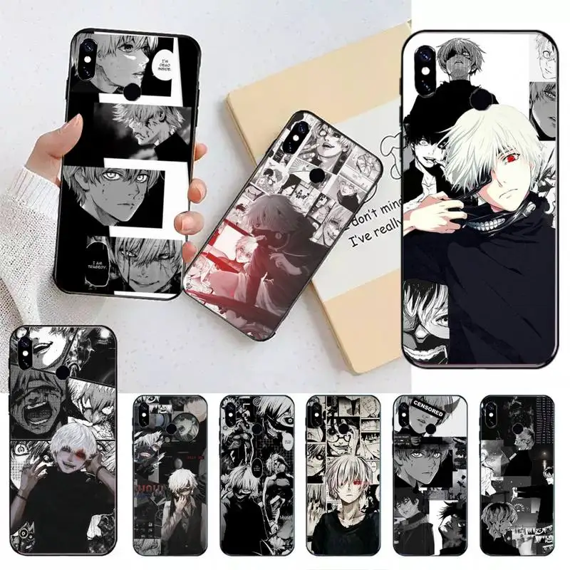 

Tokyo Ghoul Anime Kaneki Ken Phone Case For Xiaomi Redmi note 7 8 9 11 t s 10 A pro lite funda shell coque cover