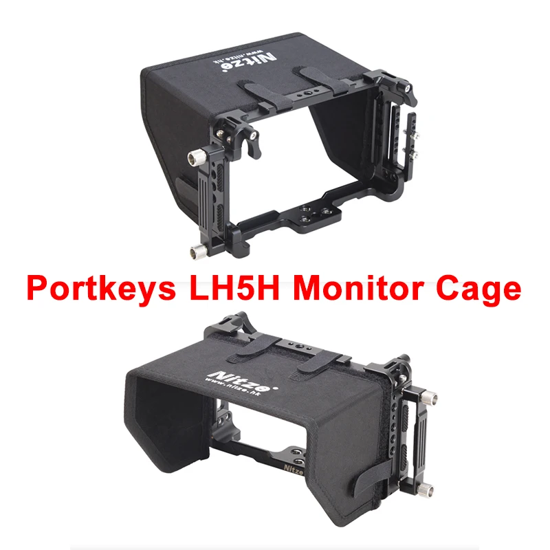 Защитная клетка для камеры Portkeys LH5H с экраном и солнцезащитным козырьком |