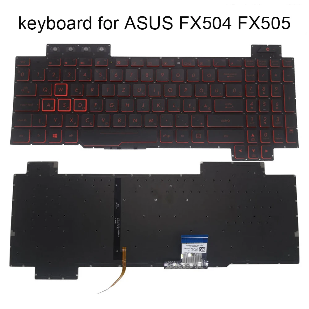 

Hungarian Backlit keyboards light for ASUS TUF gaming FX504 GM FX504G FX504GE FX505 GT FX505GE HU laptops keyboard V170746EE1