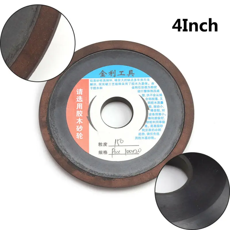 Алмазный бакелитовый шлифовальный круг 4 дюйма абразивный инструмент для