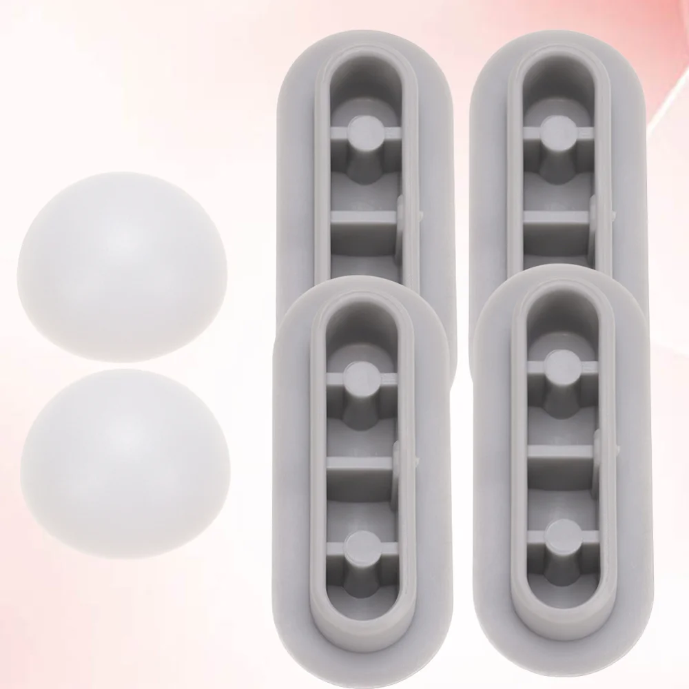 

4pcs Antislip Gasket Toilet Seat Bumper Bathroom Products Lifter Kit Increase The Height Toilet Seat Cushioning Pads with 2pcs T