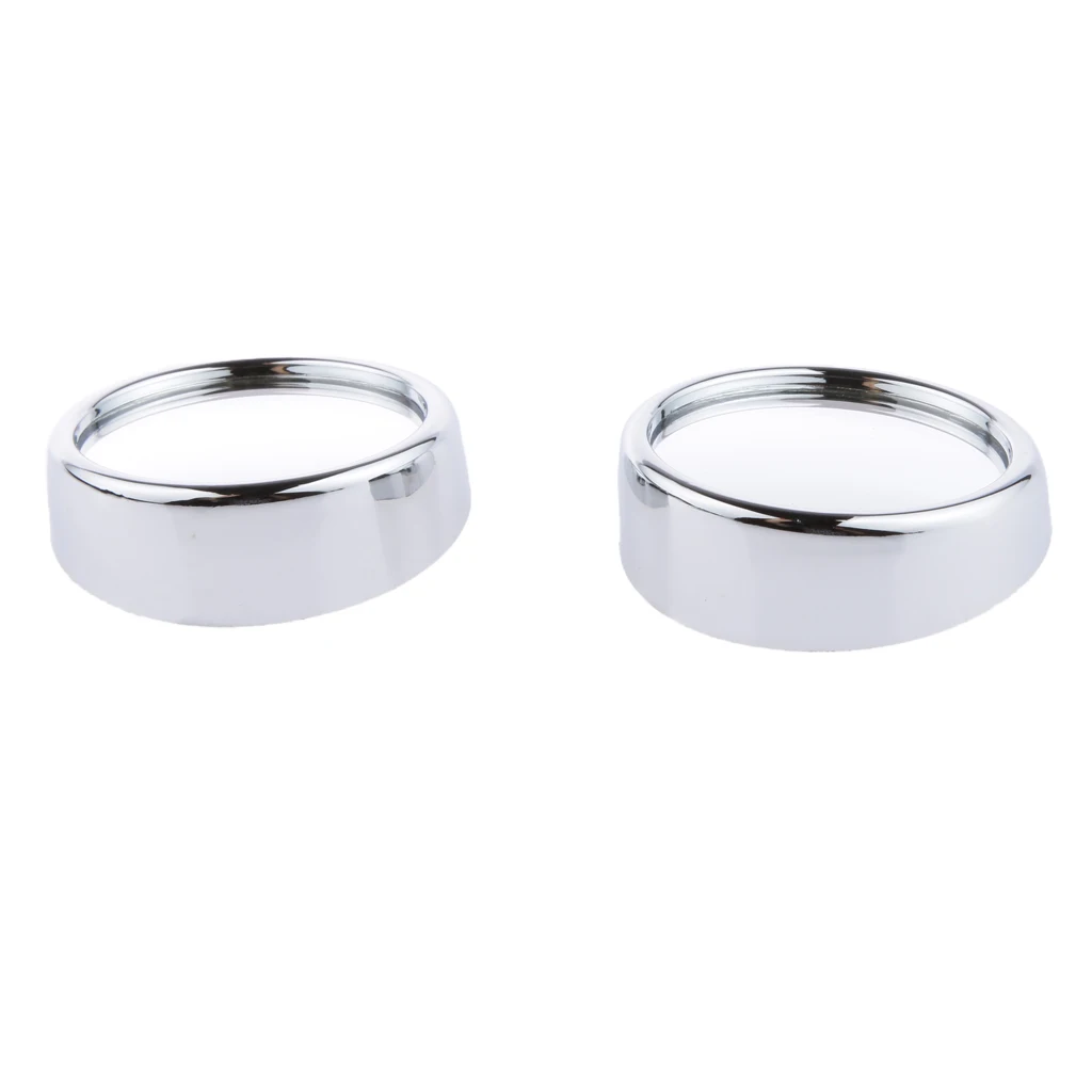 1 пара вращающееся на 360 градусов широкоугольное круглое выпуклое зеркало для