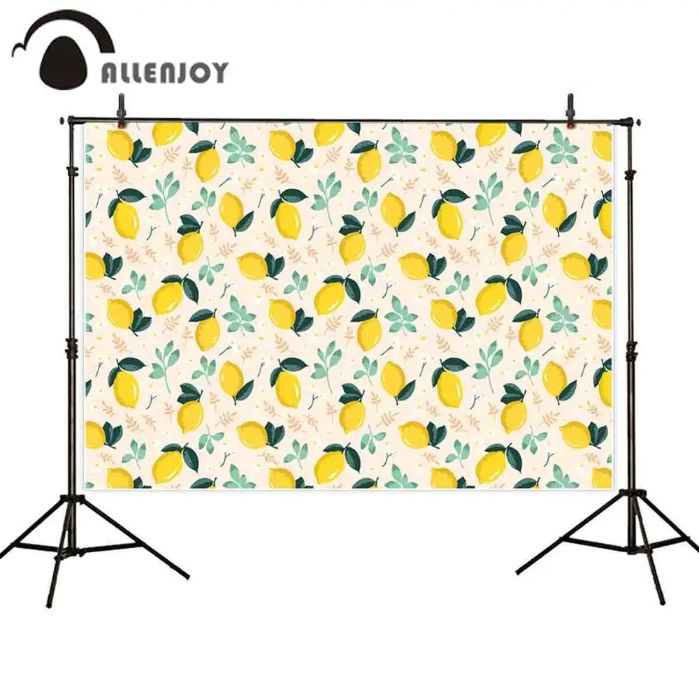 Allenjoy повторить свежий lemon Фотофон фон Новорожденные душ многоярусная юбка для