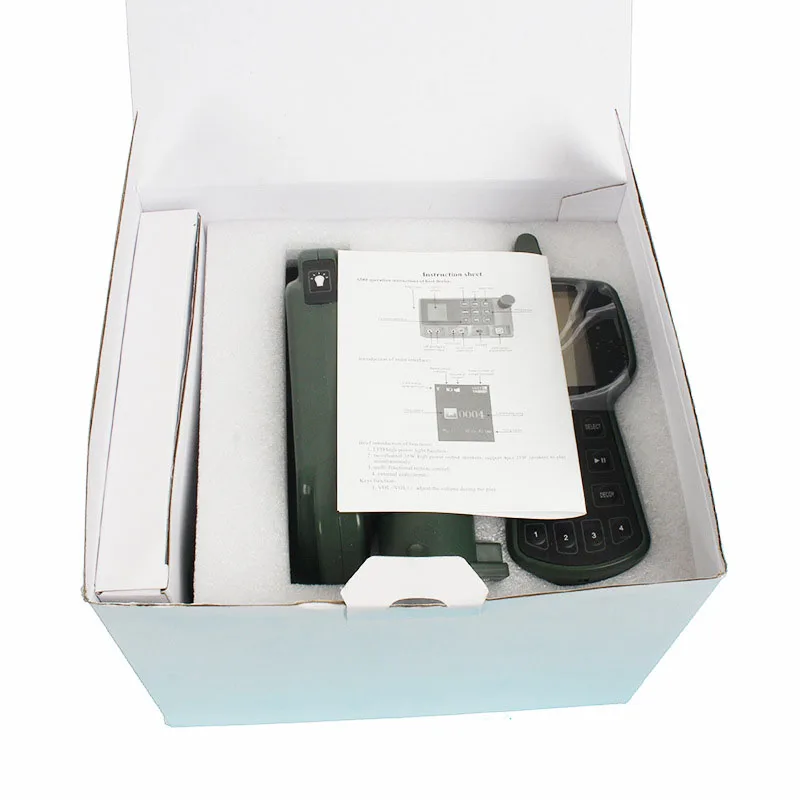 

Hunting Mp3 Bird Caller 50W 400 Sounds Remote New Dual Speaker Two-Way Remote Control System Bird Caller for Hunting