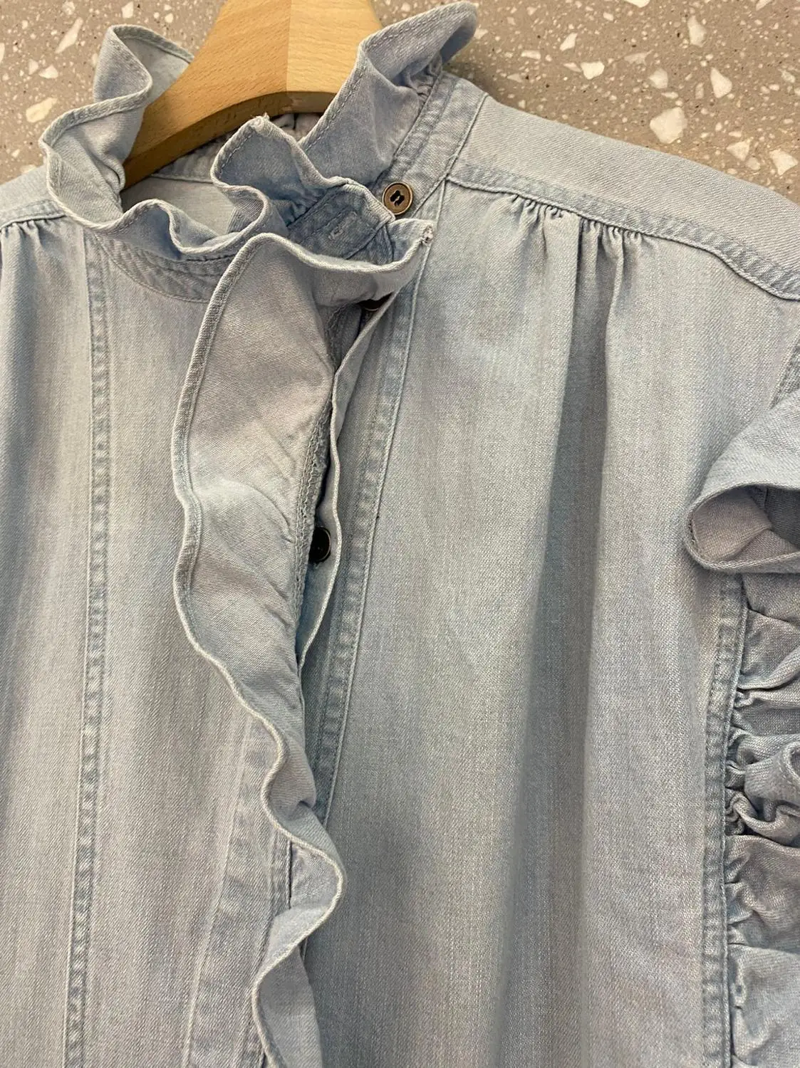 

autumn high 2021 quality women ruffles denim playsuits female denim jumpsuits romper tutu