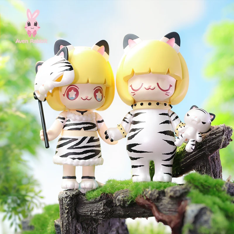 

Original Kimmy&Miki White Tiger Limited Figure Toys for Girls Figures Kawaii Cute Desktop Model Birthday Gift Box Trendy Gift