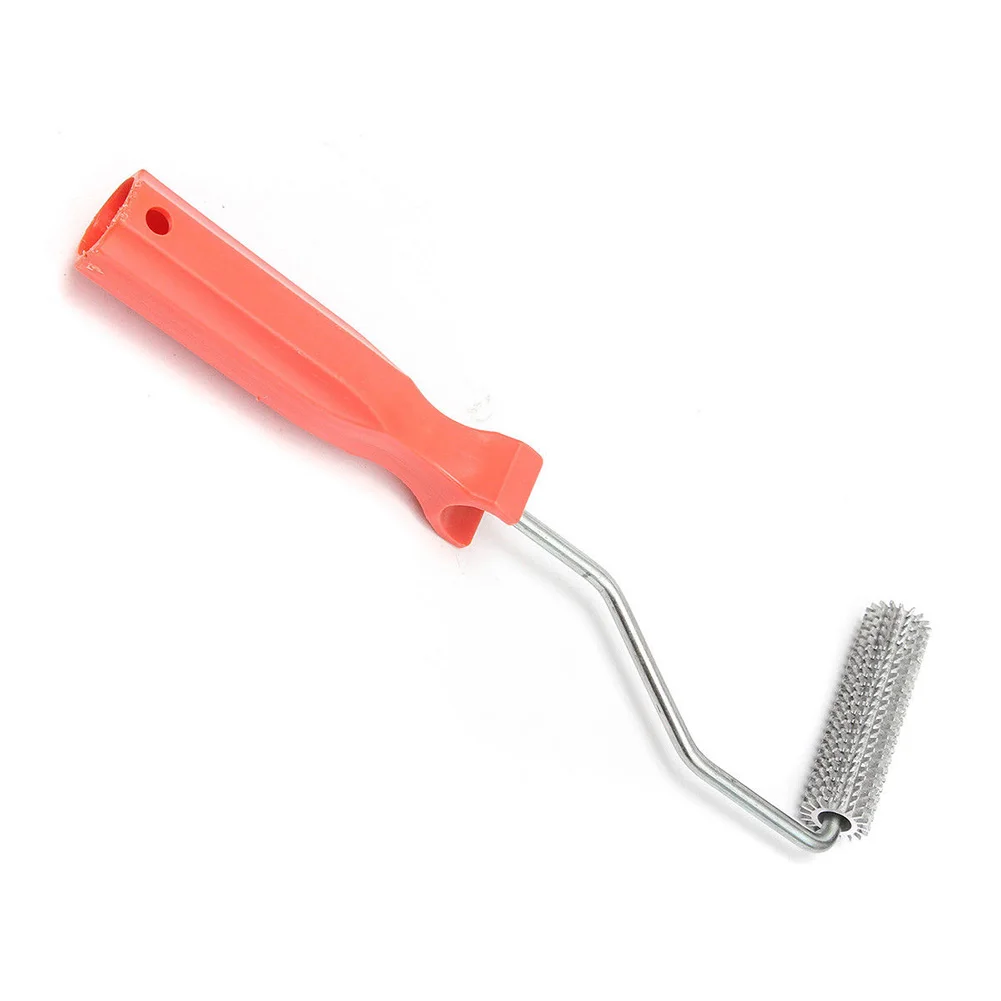 

Portable Efficient Construction Laminating Bubble Professional Useful Fiberglass Paddle Roller Aluminum Alloy Sturdy Long Handle