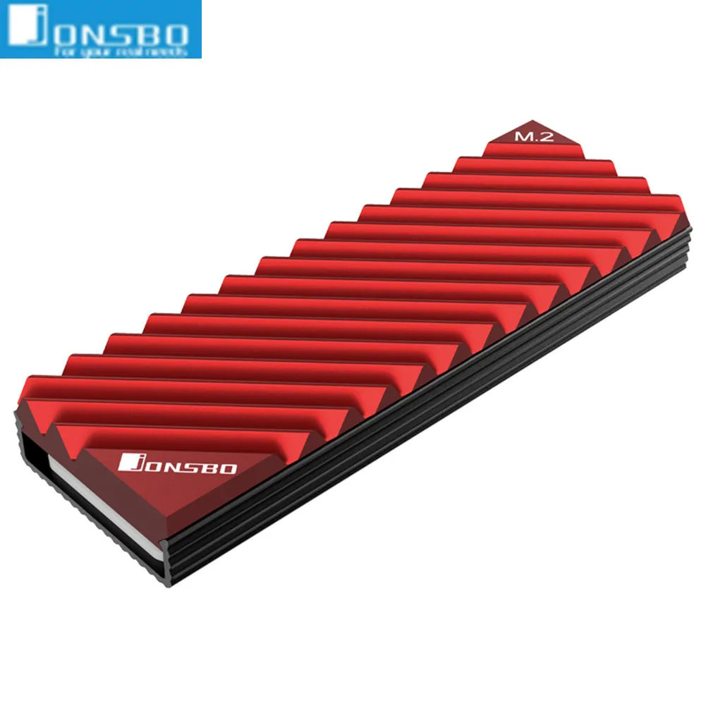 Теплоотвод Jonsbo M.2 2280 SSD NVMe M2 Твердотельный алюминиевый радиатор для жесткого