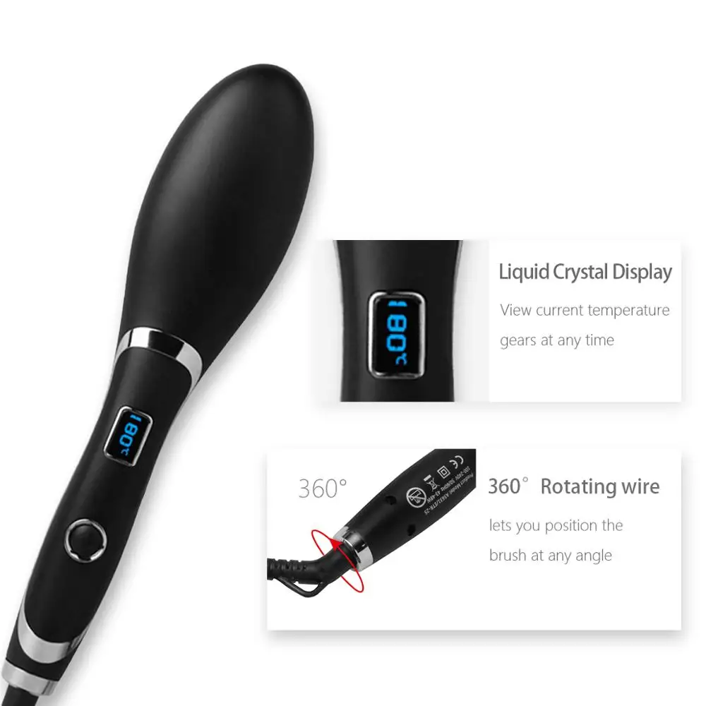 Щетка для волос быстрый выпрямитель расческа электрическая щетка Утюги