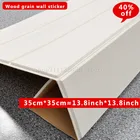 Самоклеящаяся настенная бумага, съемная контактная бумага, настенная бумага или полка, 3D искусственная текстурированная древесина