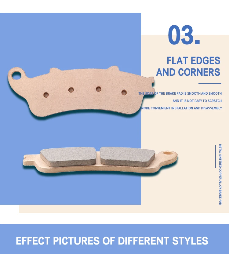 Мотоциклетные Металлические тормозные колодки для GL 1800 Goldwing GL1800 2018 2019 2020 18 19 20 |