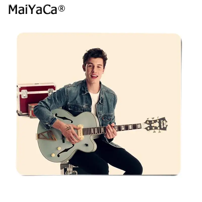

MaiYaCa Pop singer Shawn Mendes Gamer Speed Mice Retail Small Rubber Mousepad Top Selling Wholesale Gaming Pad mouse