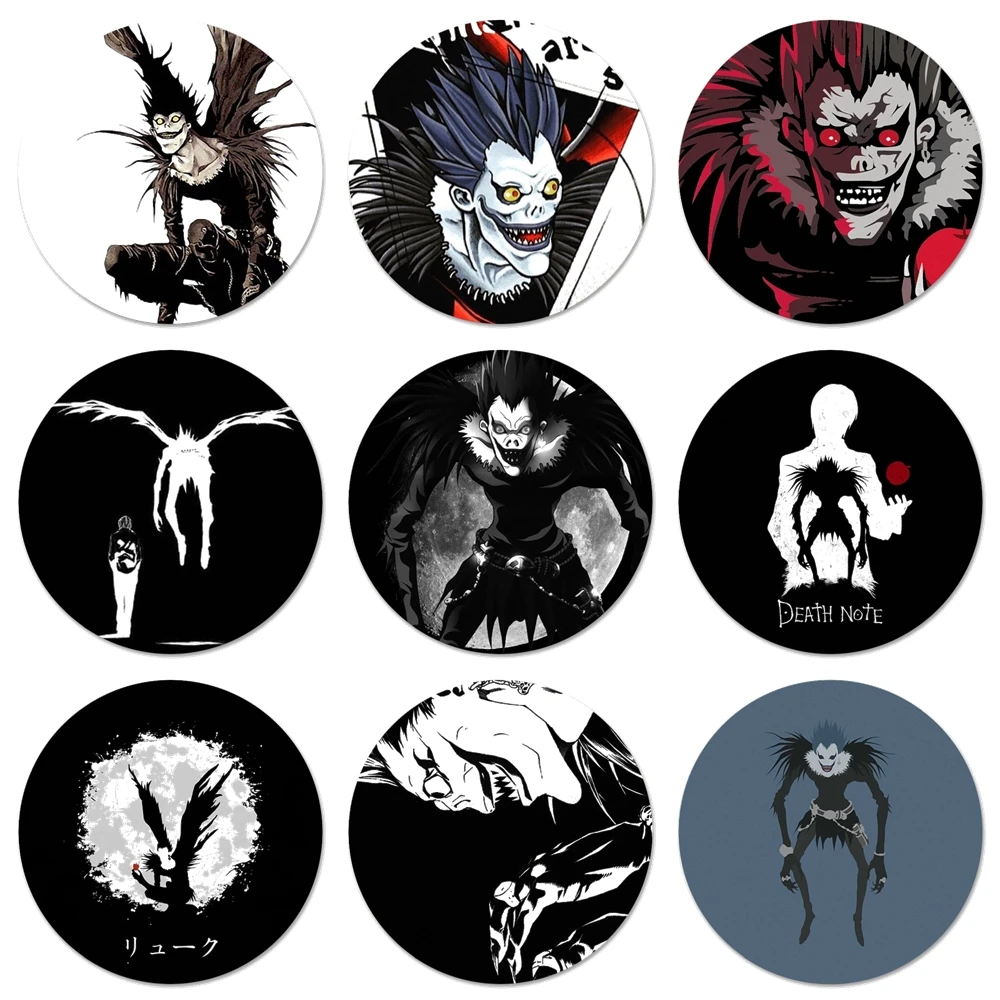 Значки с надписью Death Note 58 мм | Дом и сад